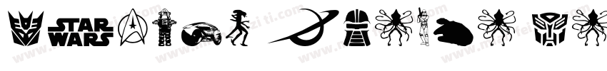 Astron Sci-Fi Displa字体转换
